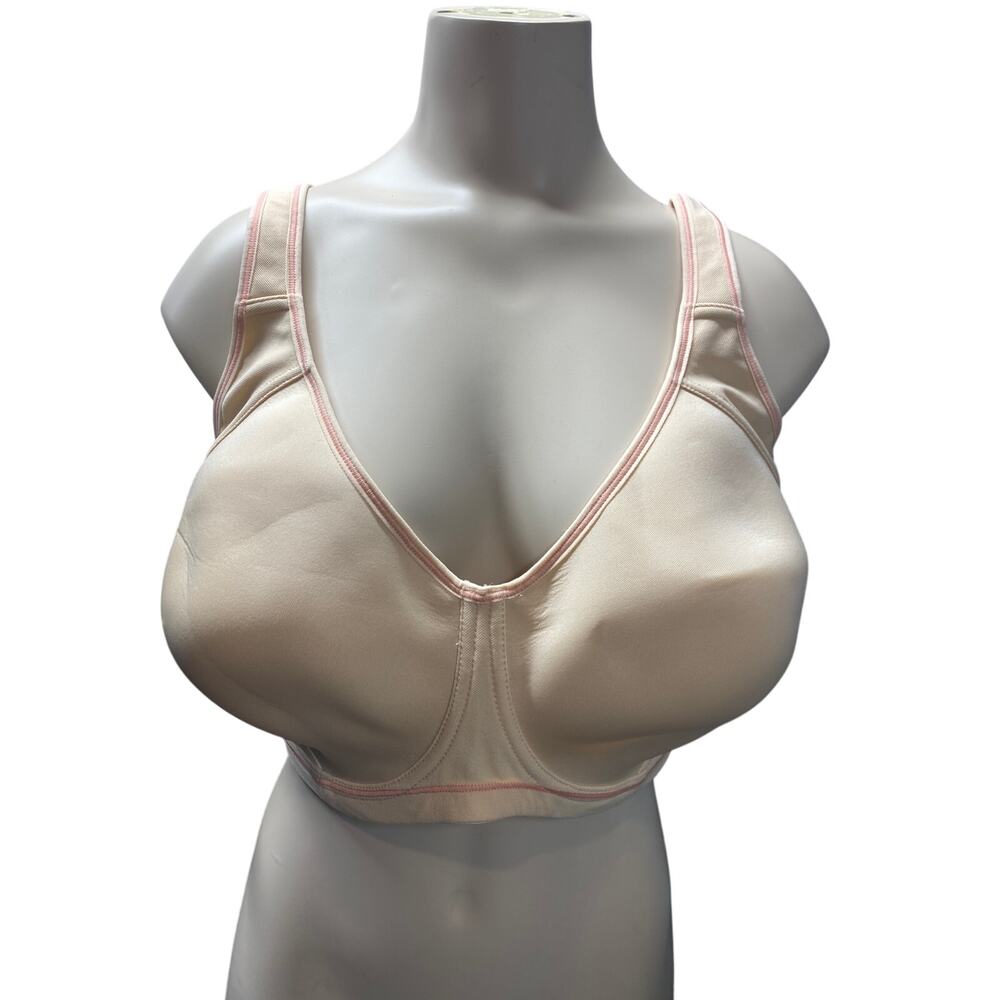 Syrokan Women's Size 36H Convertible Strap Underwire Sports Bra Beige Cream NWT